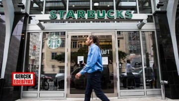 Starbucks'dan İsrail'e destek!