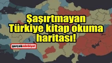 Türkiye'nin en çok kitap okuma haritası şaşırtmadı