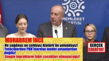 Yüz bin imza toplayan Muharrem İnce topa tuttu